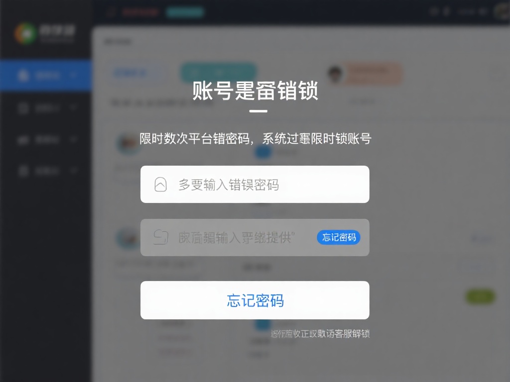 账号是否被锁定：如果多次输入错误密码，系统可能会暂