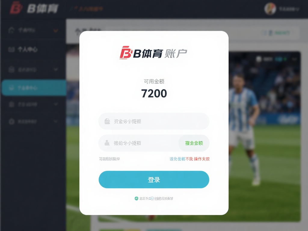 登录账户并检查余额
首先，登录你的b体育账户，进